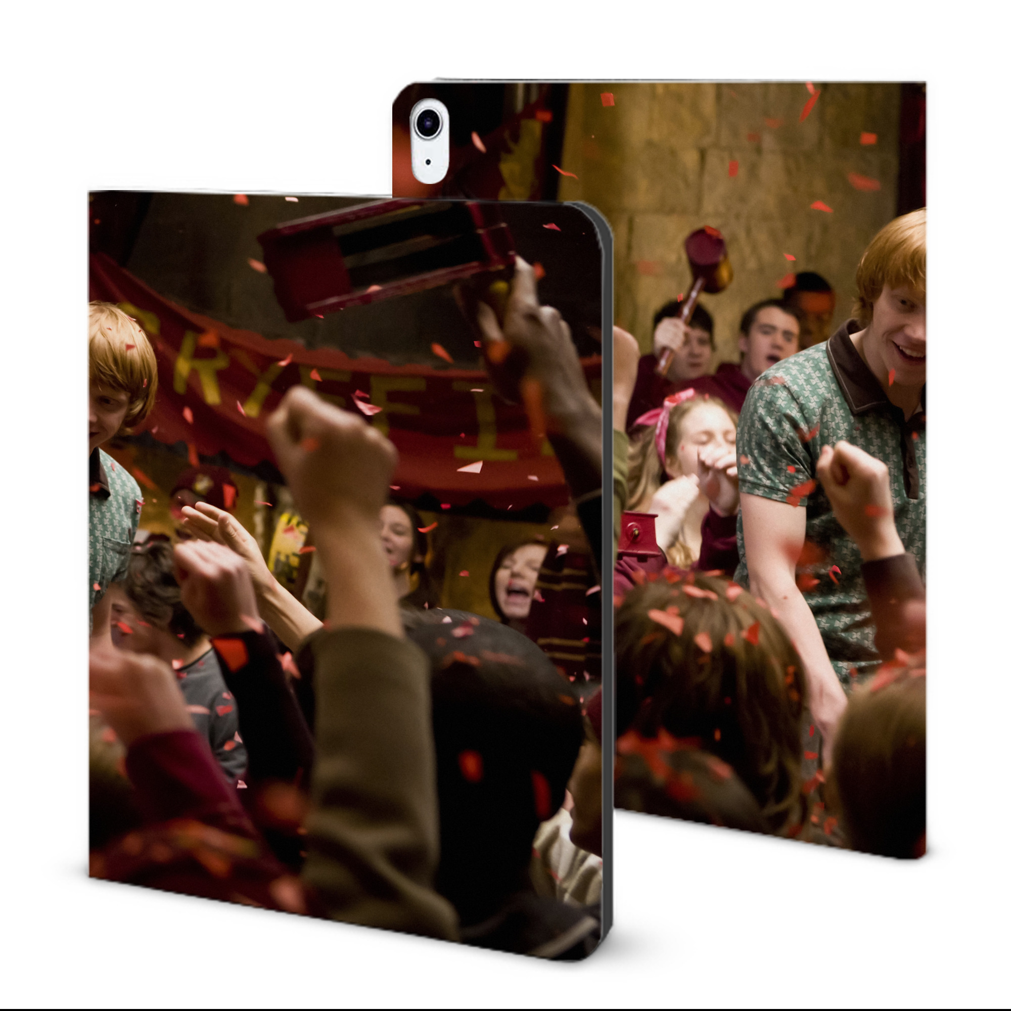 （画像用） Harry Potter ハリー・ポッターシリーズ IPad ケース ブック型 PUレザー TPU 耐衝撃 軽量 薄型 ペン収納なし 全面保護 IPad 各モデル対応
